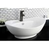 Fauceture EV4080 Harmon Vessel Sink, White EV4080